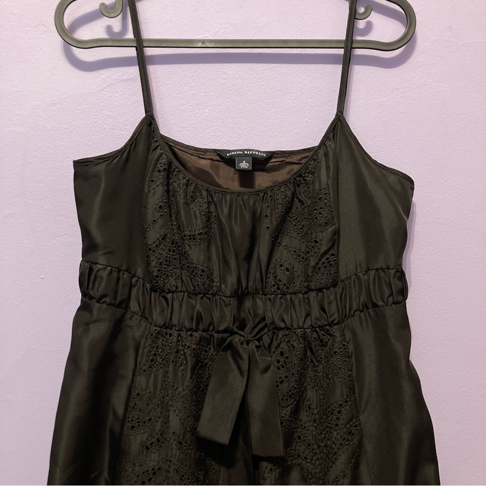 Banana Republic Black Lace Cami Dress - Picture 3 of 6